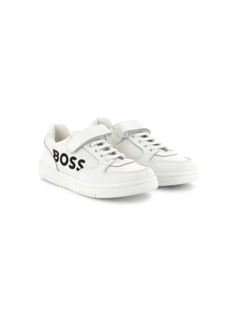 BOSS Kidswear logo-print sneakers