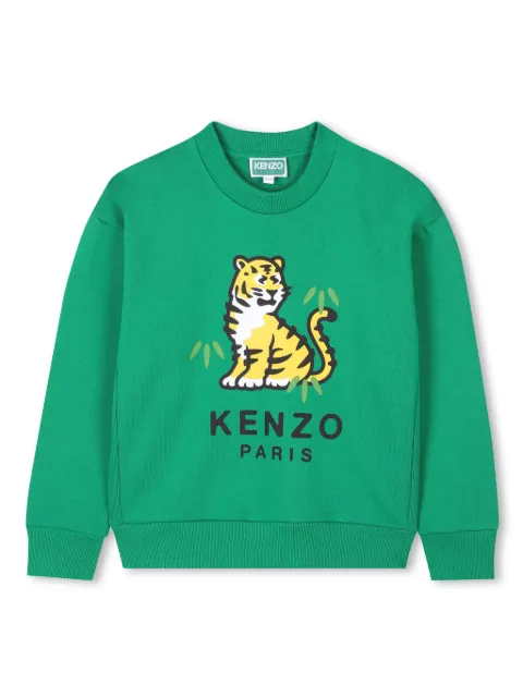 Kenzo Kids tiger-print sweatshirt