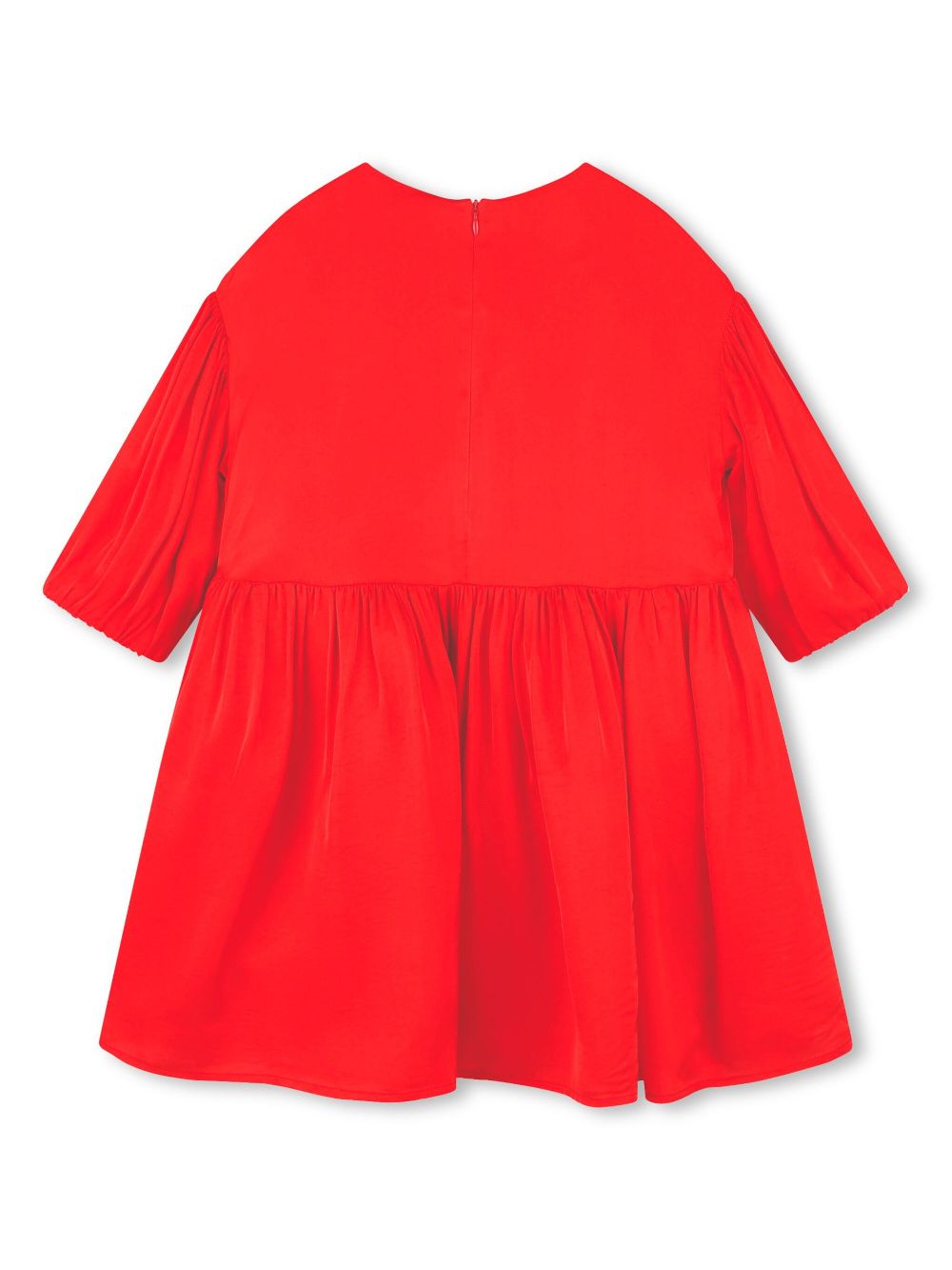 Kenzo Kids Jurk met geborduurd logo - Rood