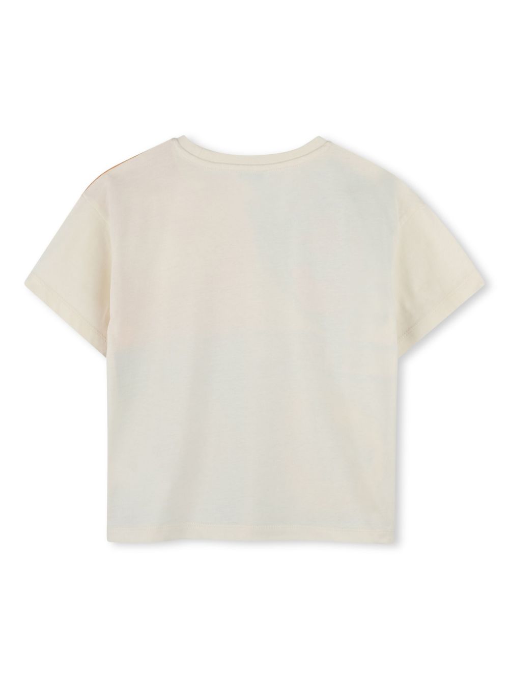 Kenzo Kids graphic print t-shirt - Neutrals