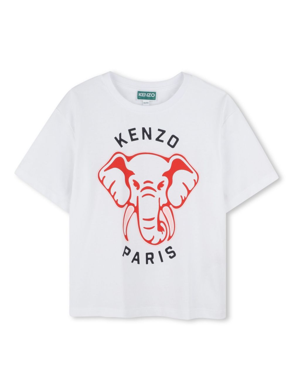 Kenzo Kids T-shirt met print Wit