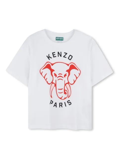 Kenzo Kids printed cotton T-shirt 