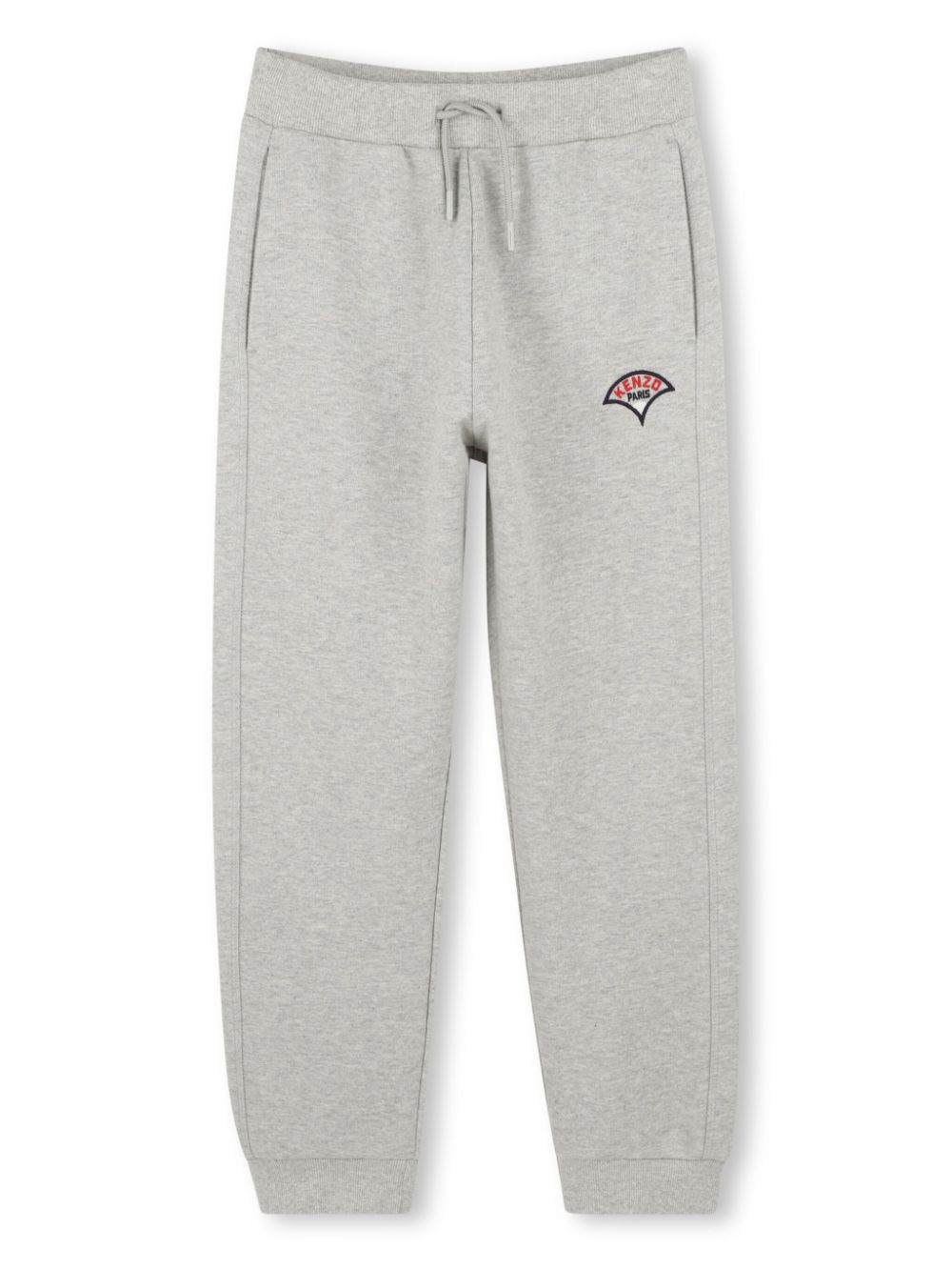 Kenzo Kids cotton track pants - Grey