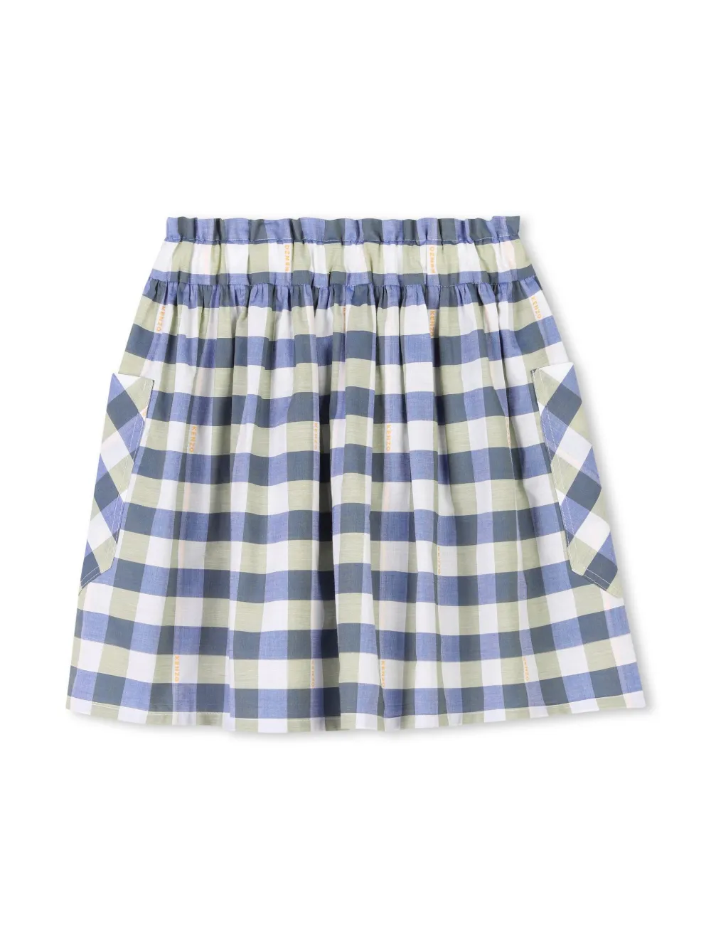 Kenzo Kids Geruite rok - Blauw