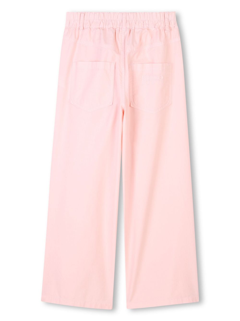 Kenzo Kids Broek met wijde pijpen - Roze