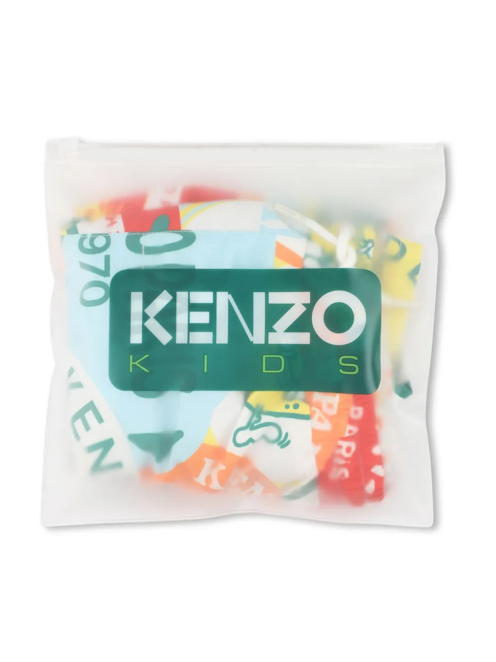 Kenzo Kids Zwembroek met print Wit