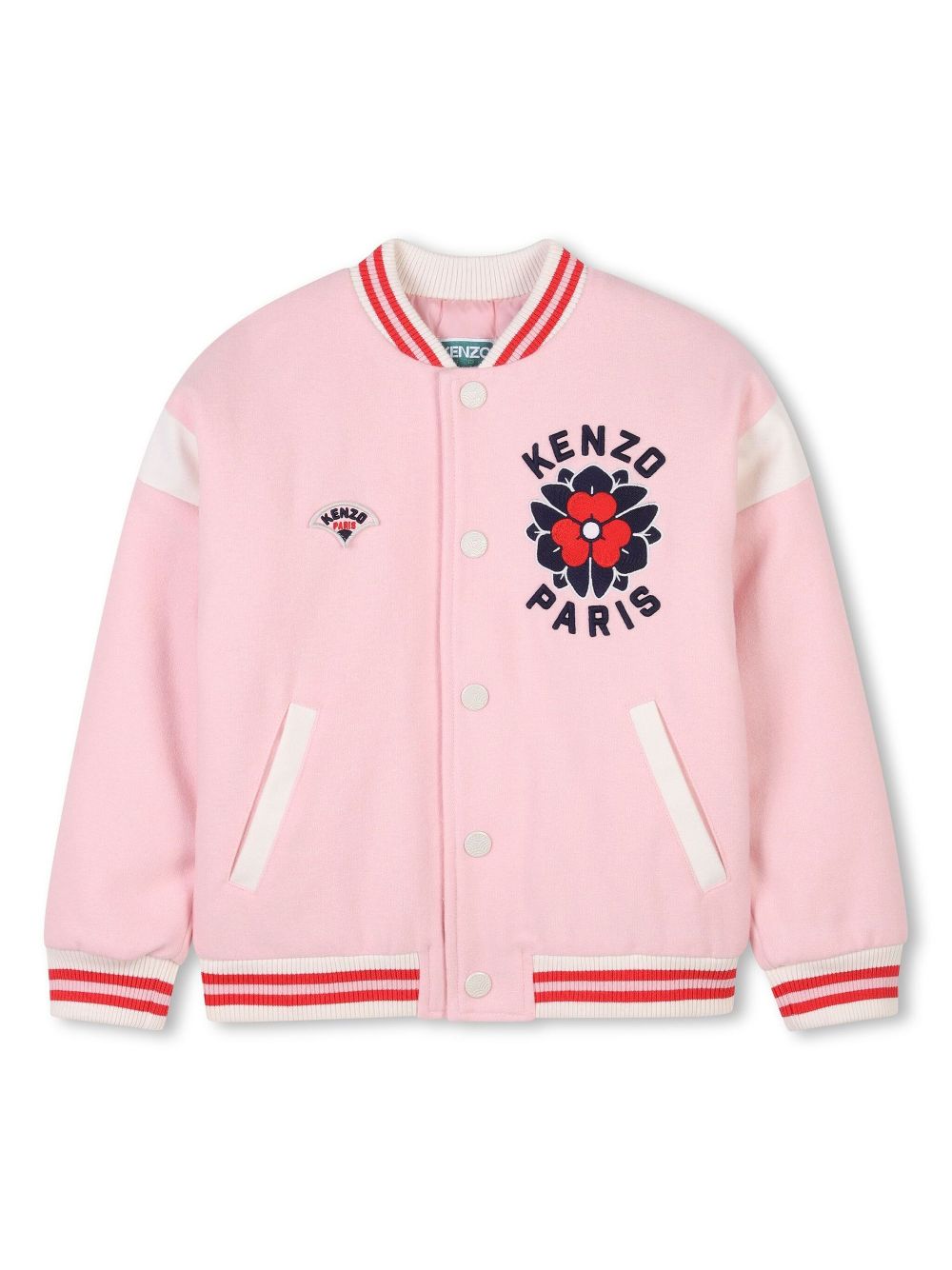 Kenzo Kids Boke Flower bomber jacket - Pink