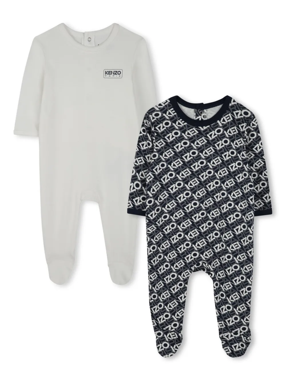 Kenzo Kids Pyjama met logoprint Wit