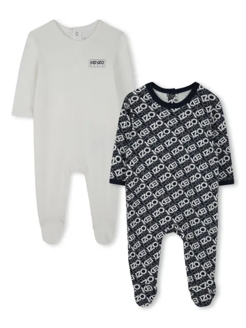 Kenzo Kids logo-print pajamas (set of two)