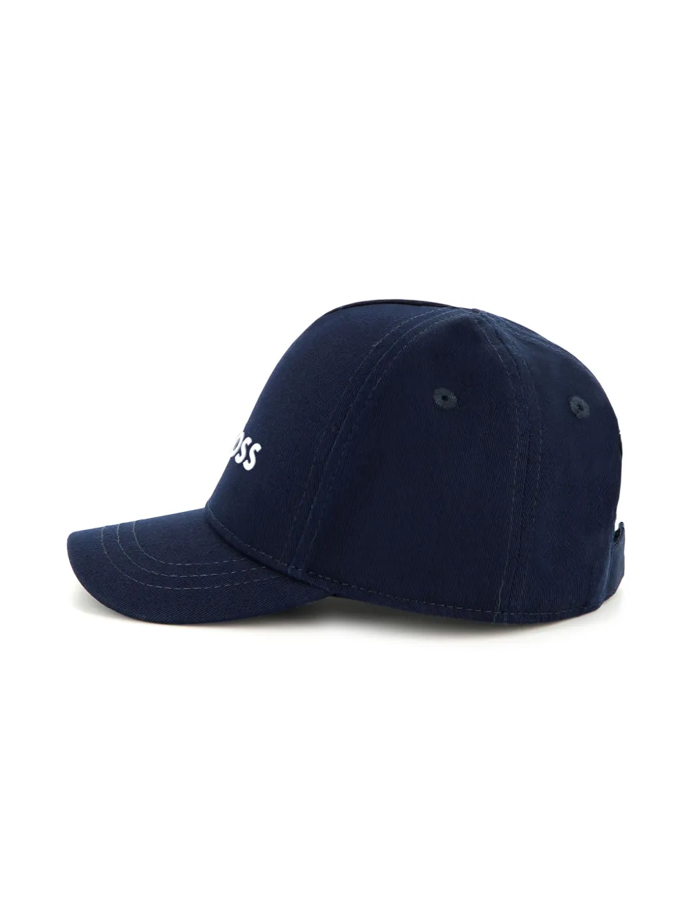 BOSS Kidswear Honkbalpet met logo-applicatie Blauw