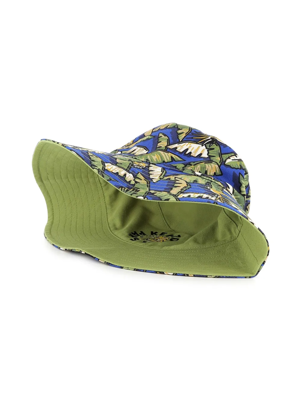 Kenzo Kids Omkeerbare vissershoed Blauw