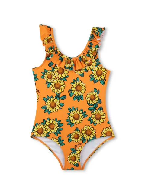 Kenzo Kids floral-print swimsuit