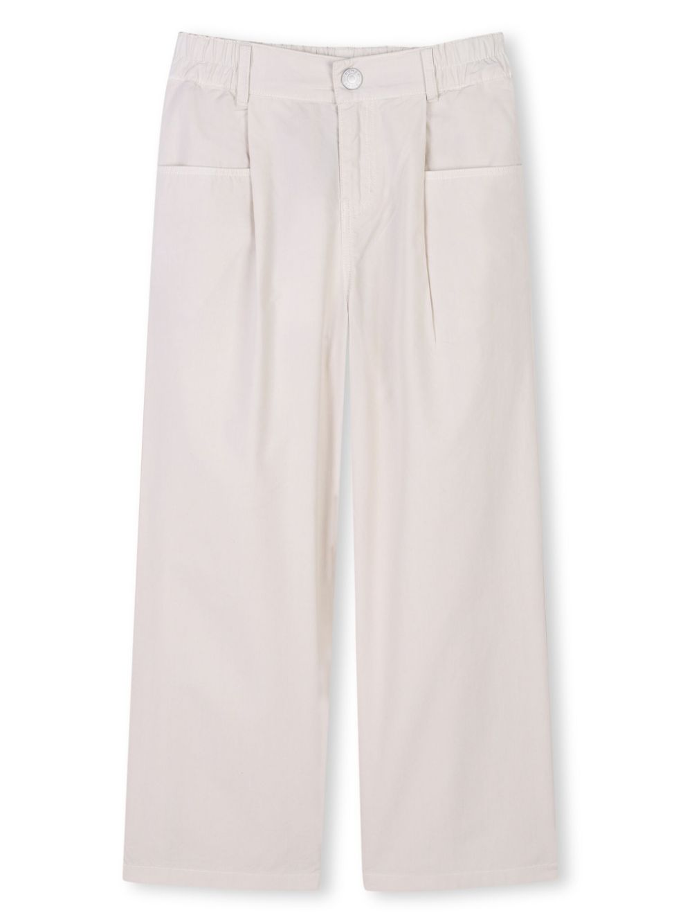 Kenzo Kids wide-leg trousers - Neutrals