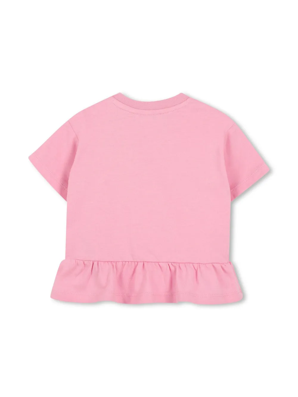 Kenzo Kids T-shirt en shorts met logoprint Roze