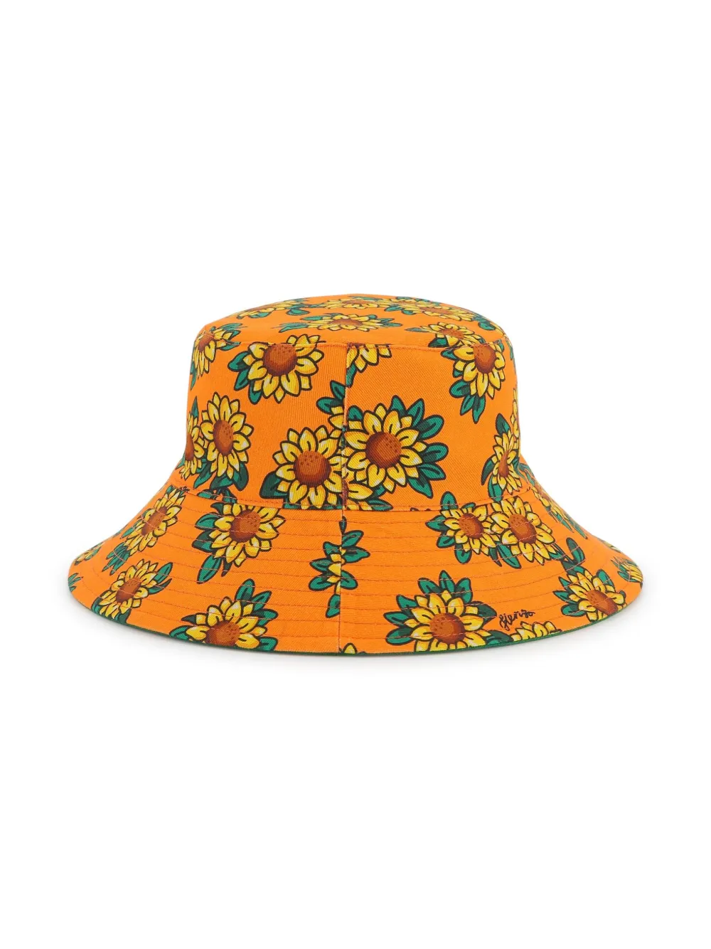 Kenzo Kids Omkeerbare vissershoed Groen
