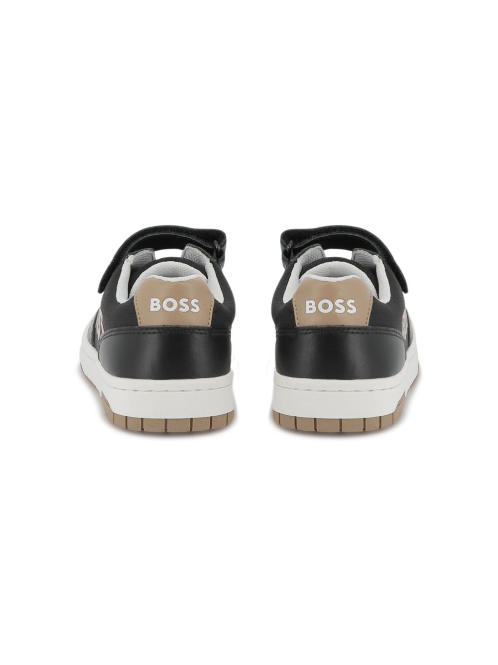 BOSS Kidswear logo-print sneakers Black