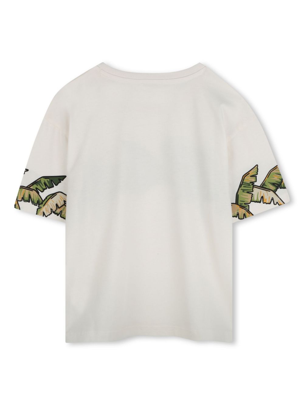 Kenzo Kids T-shirt met grafische print - Wit