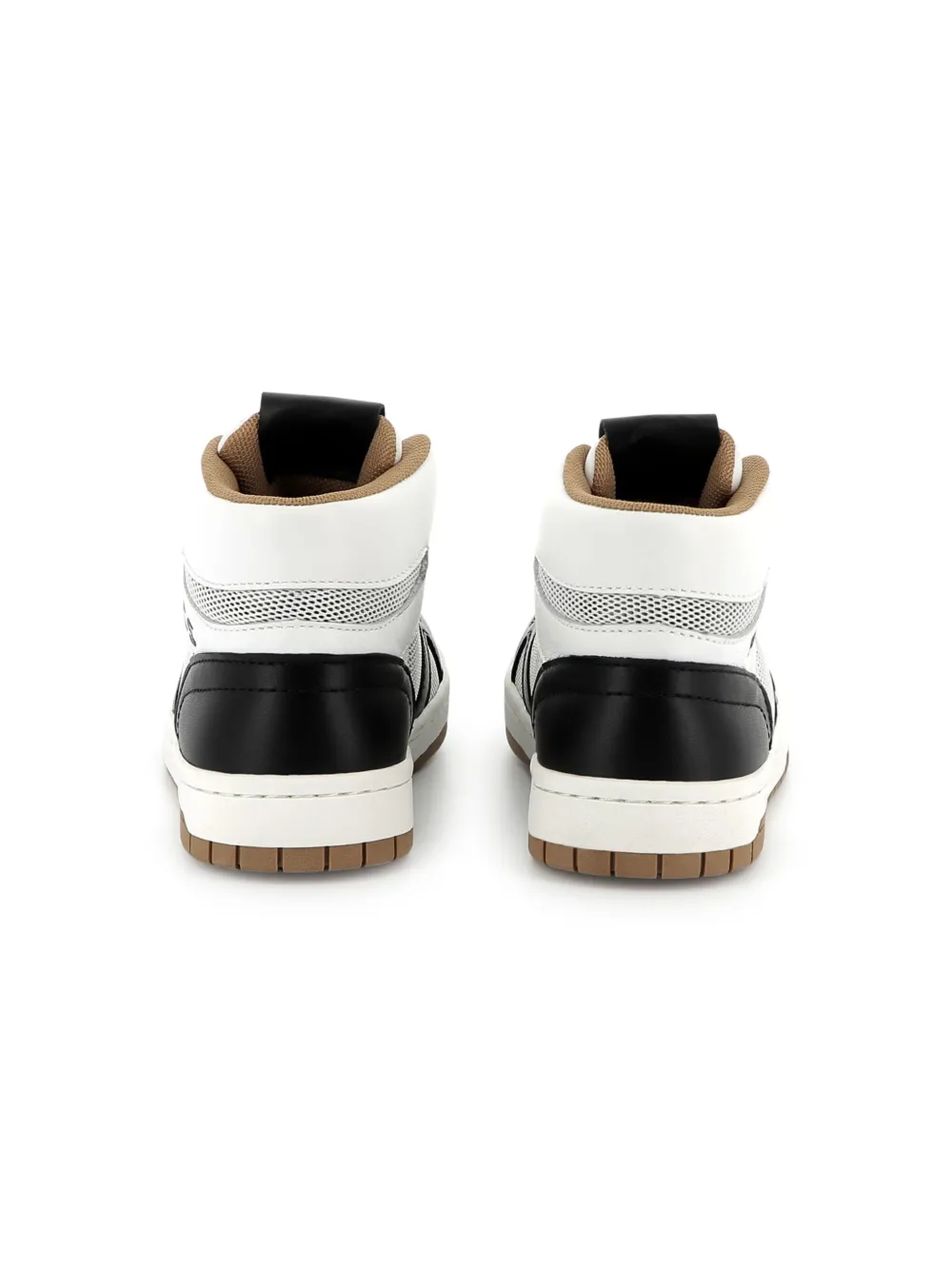 BOSS Kidswear panelled sneakers White