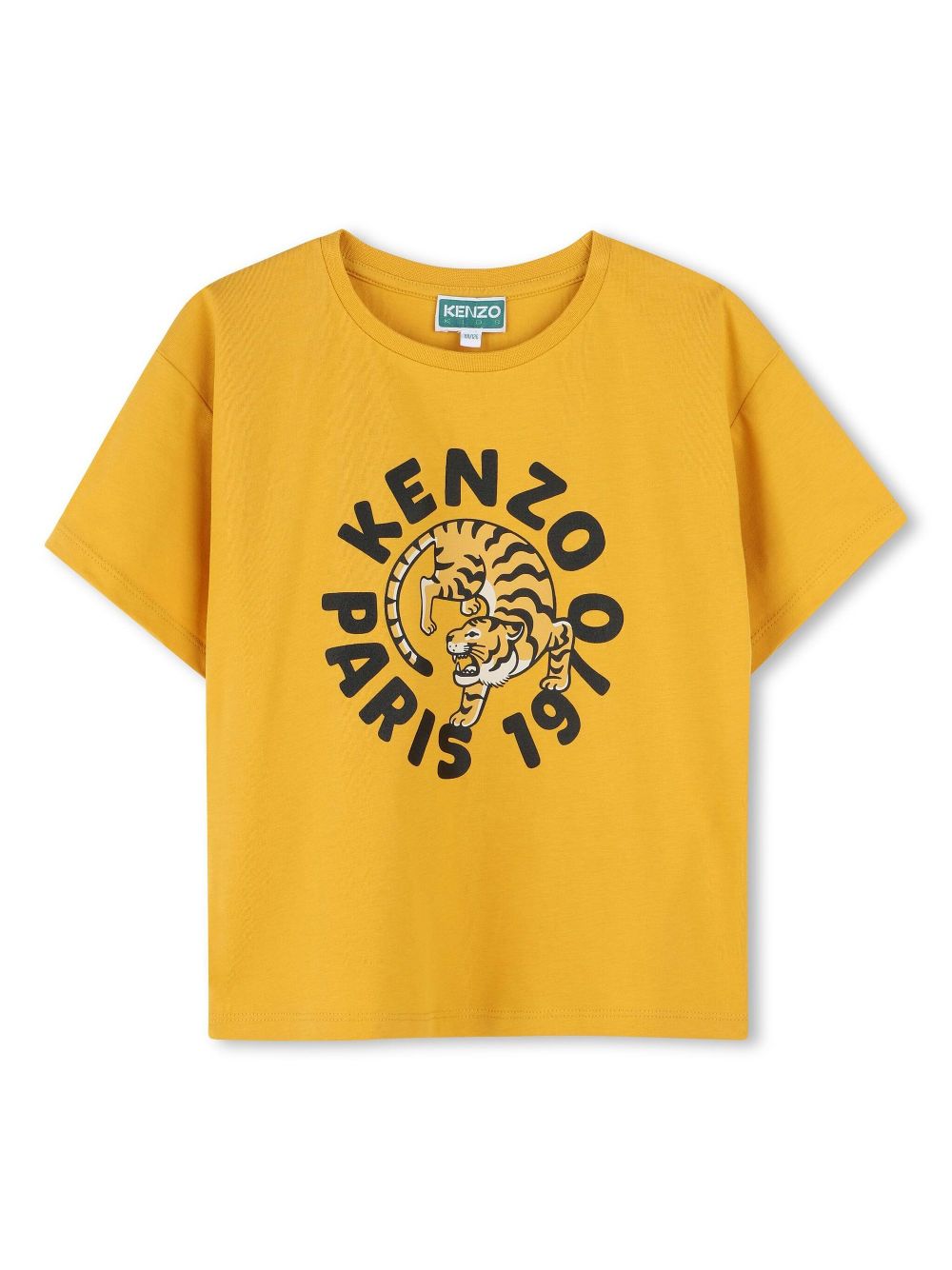 Kenzo Kids short-sleeved T-shirt - Yellow