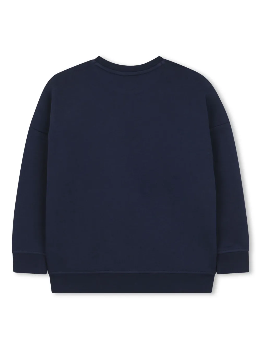 BOSS Kidswear Sweater met ronde hals Blauw