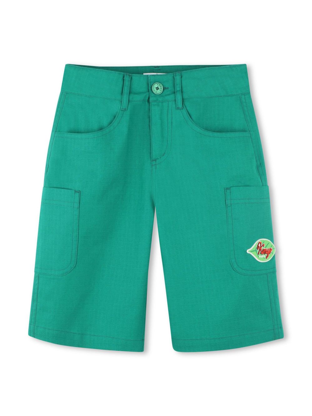 Kenzo Kids ripstop shorts - Green