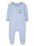 Kenzo Kids graphic-print pajamas - Blue