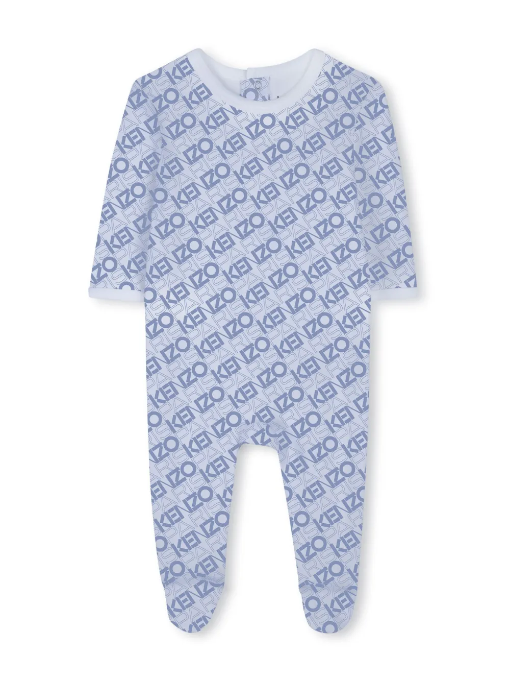 Kenzo Kids Pyjama met logoprint Blauw