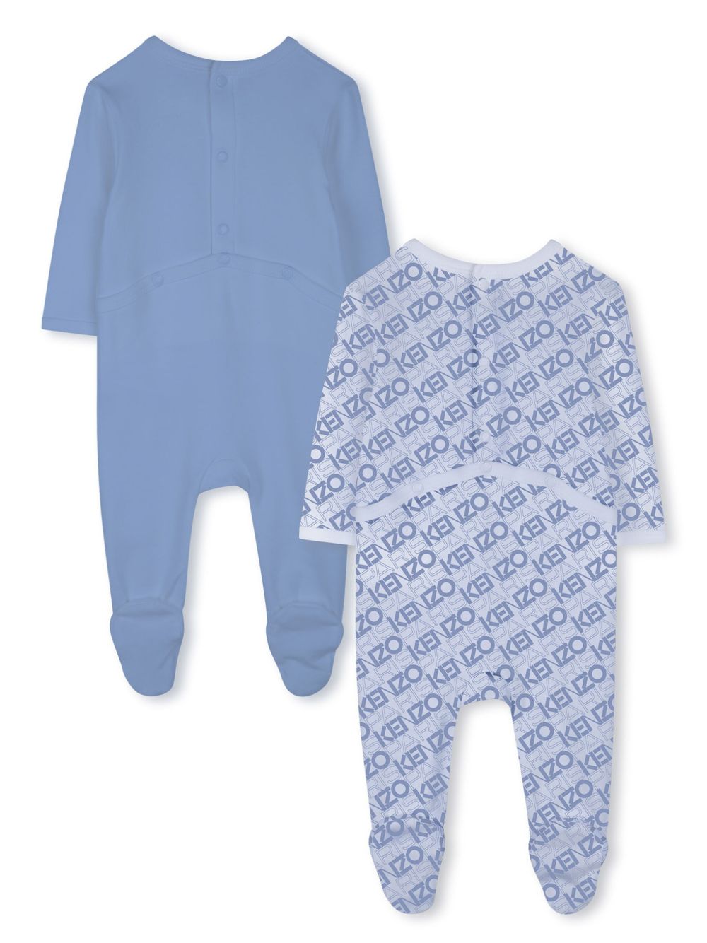 Kenzo Kids Pyjama met logoprint - Blauw