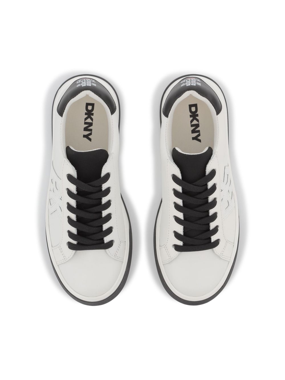 Dkny Kids Sneakers met logopatch Wit