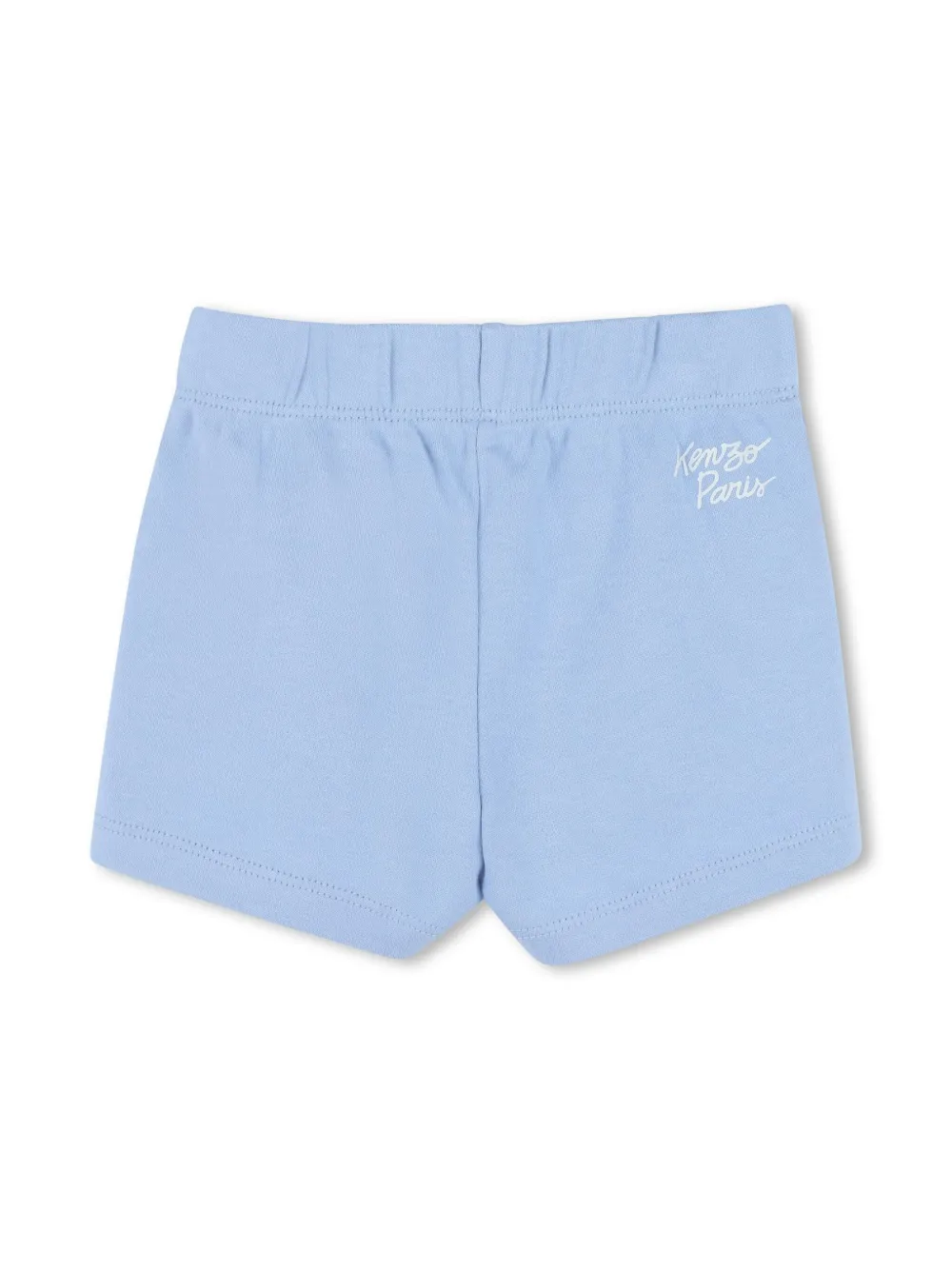 Kenzo Kids T-shirt en shorts van biologisch katoen Blauw