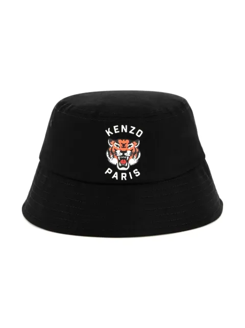 Kenzo Kids logo-print bucket hat