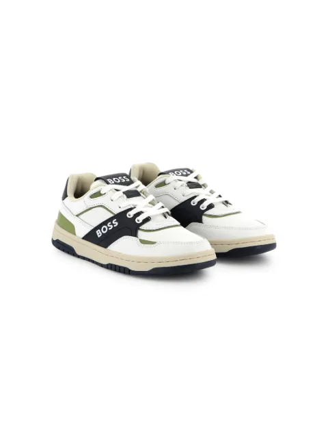 BOSS Kidswear panelled sneakers 