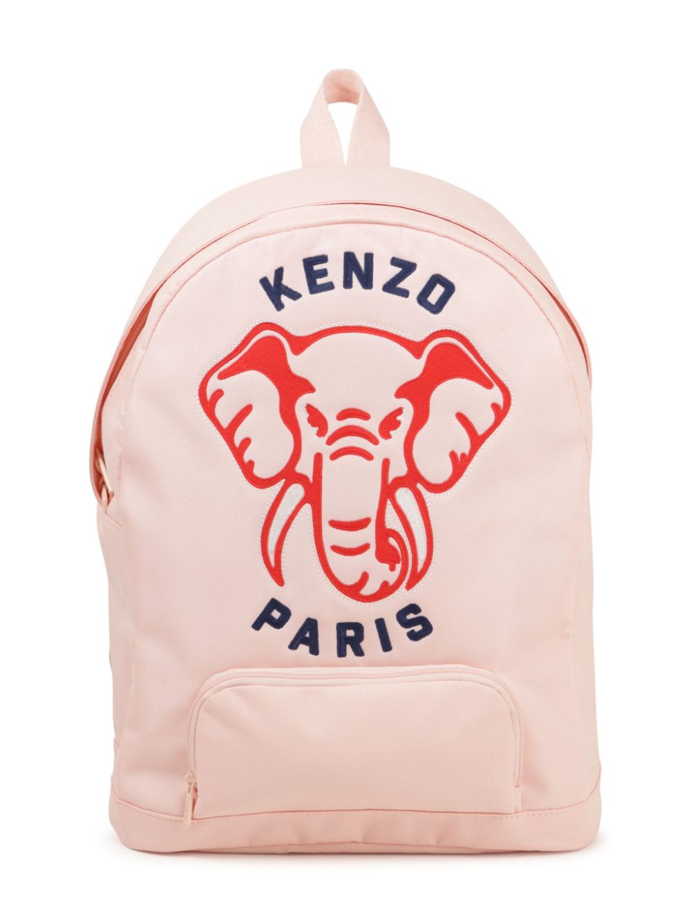 Kenzo Kids Elephant-embroidered backpack - Pink