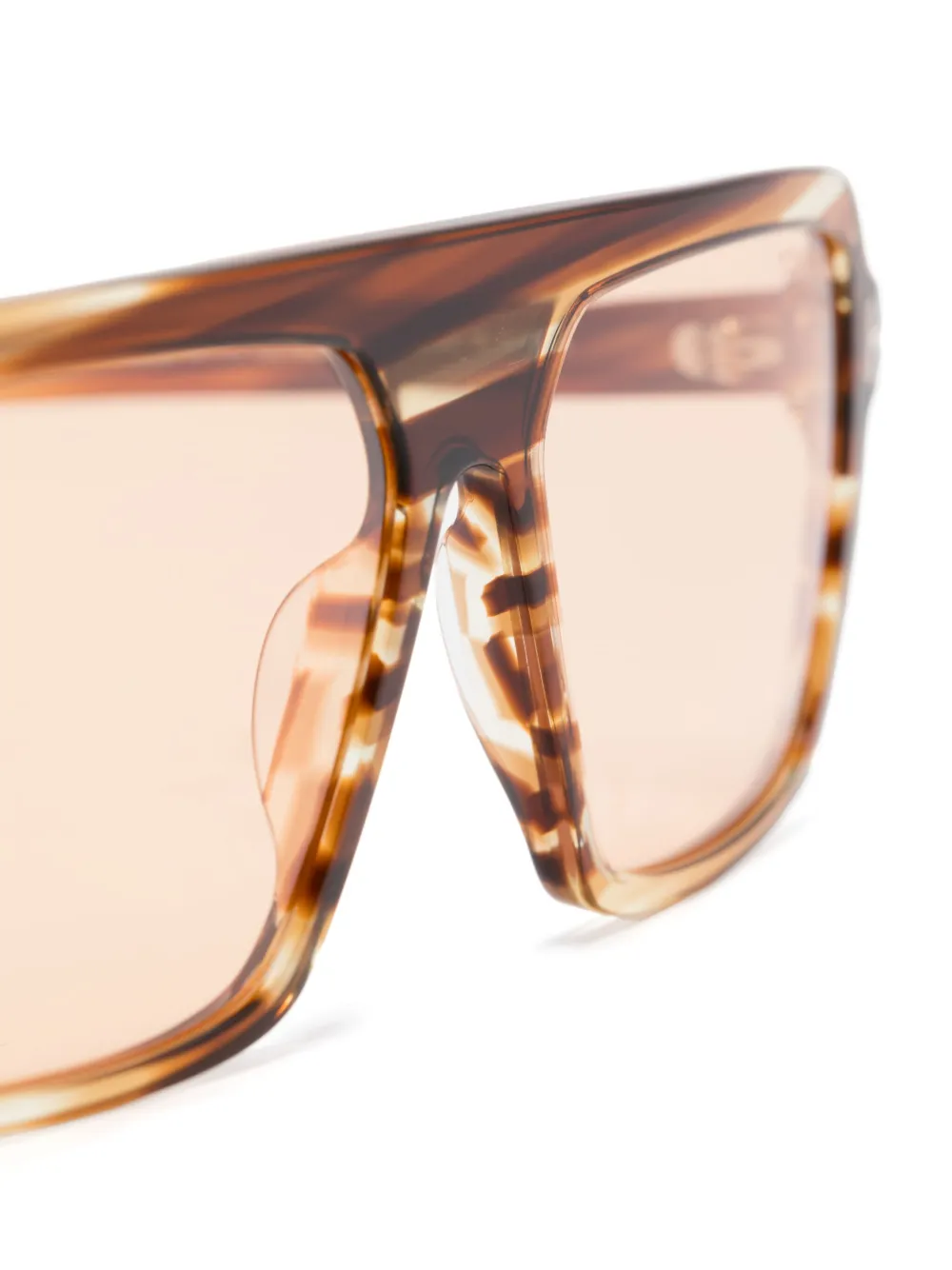 TOM FORD Eyewear Vincent zonnebril Bruin