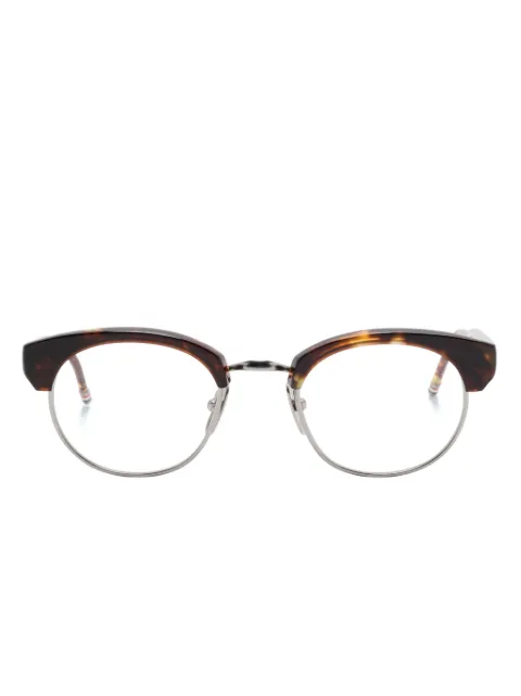 Thom Browne Eyewear lentes con armazón estilo carey