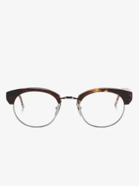 Thom Browne Eyewear tortoiseshell-effect glasses