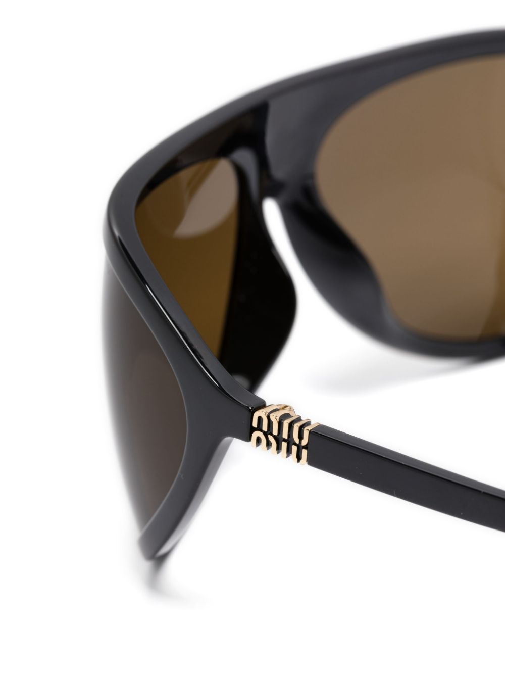 Miu Miu Eyewear Runway sunglasses - Zwart