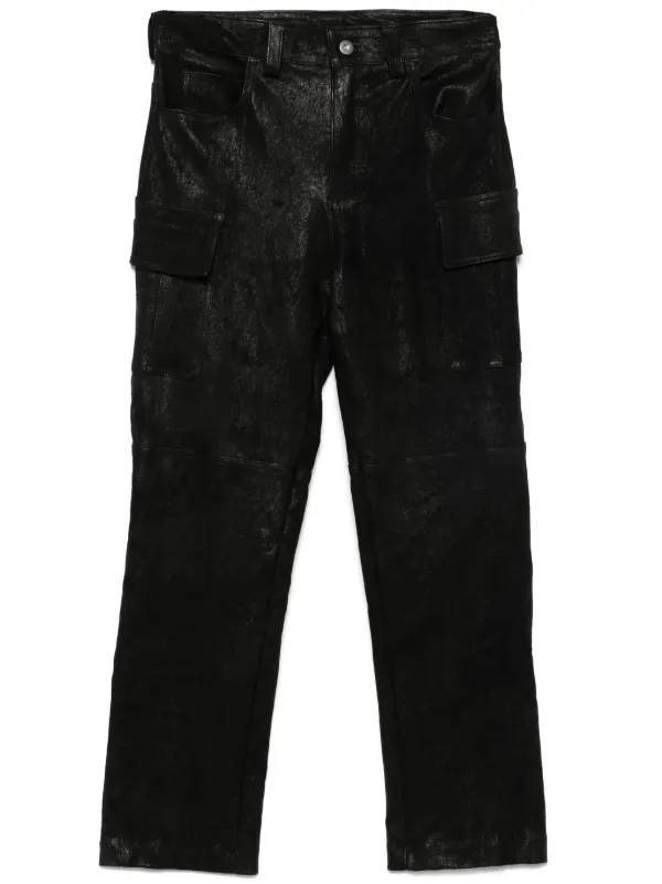 【関税込み】SALVATORE SANTORO LEATHER TROUSERS 26767564_56952950_600.jpg