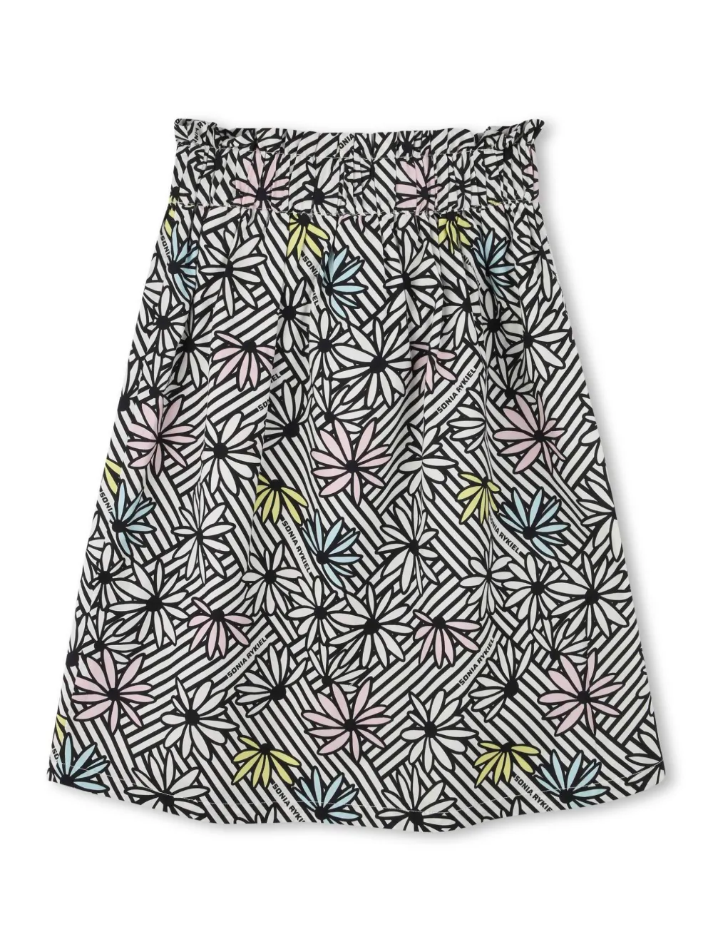 SONIA RYKIEL ENFANT Midi-rok met print - Wit