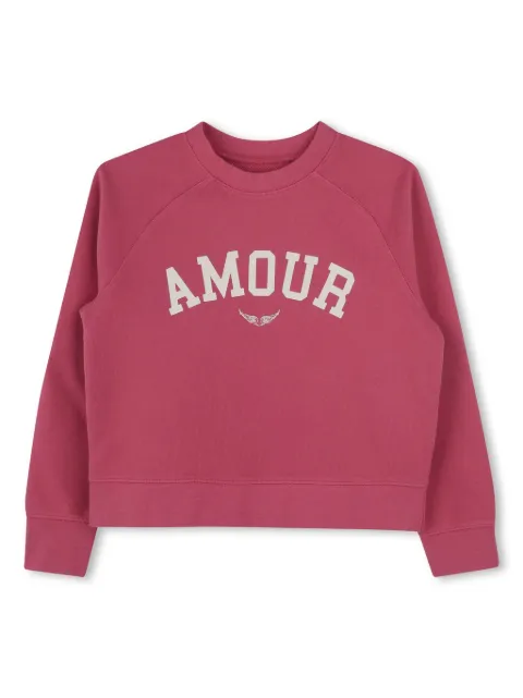Zadig & Voltaire Kids printed-motif sweatshirt