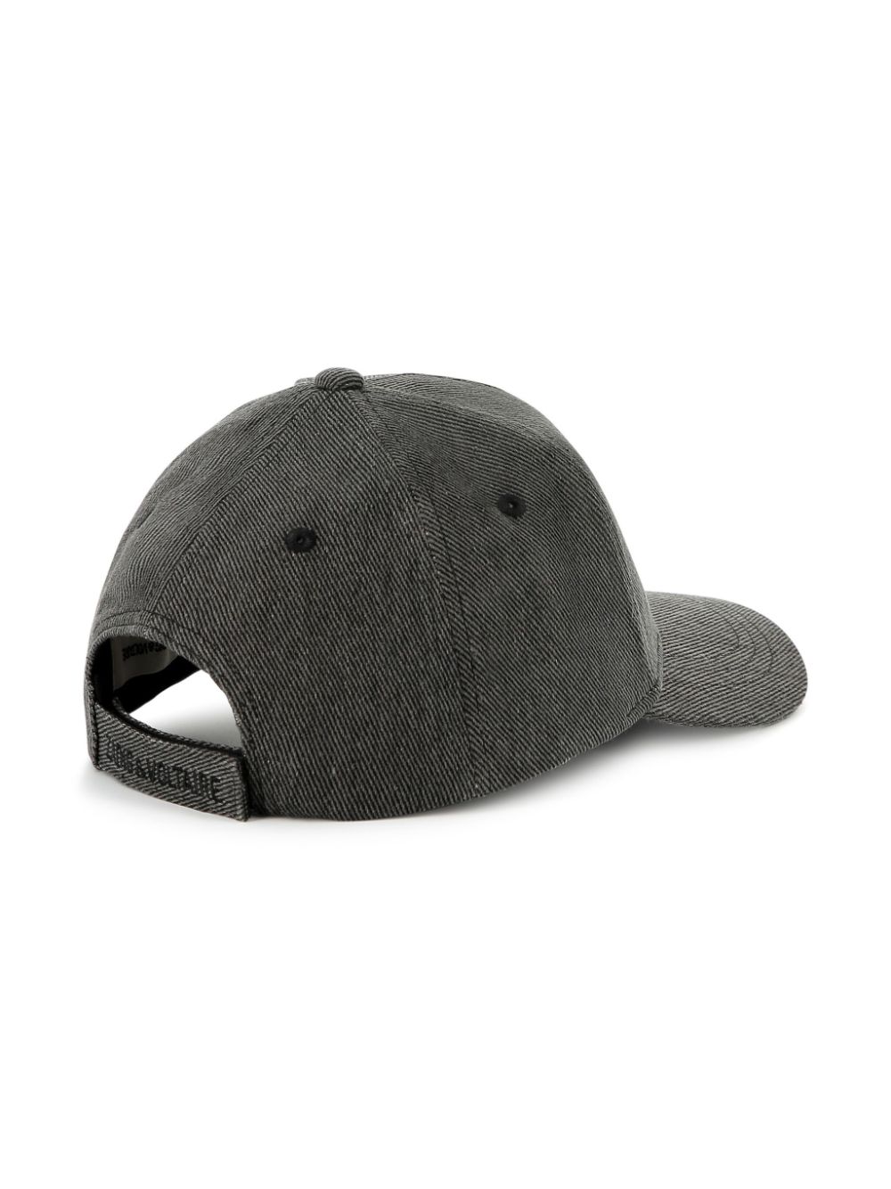 Zadig & Voltaire Kids logo-embellished cap - Grey