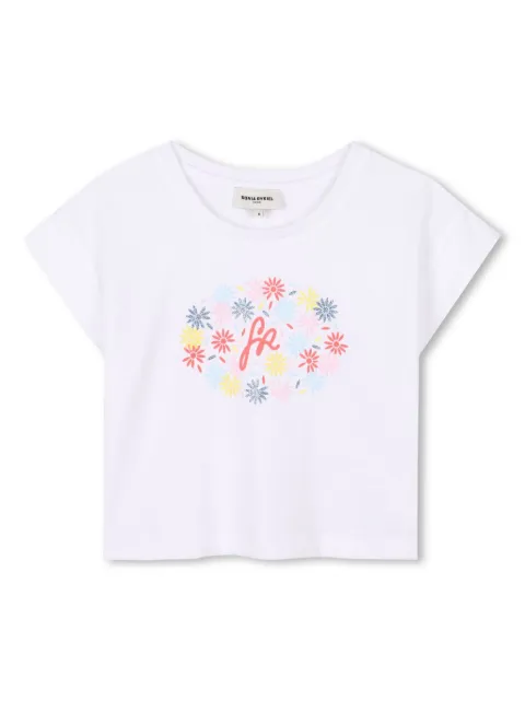 SONIA RYKIEL ENFANT logo-print T-shirt
