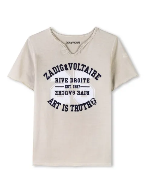 Zadig & Voltaire Kids logo-print T-shirt