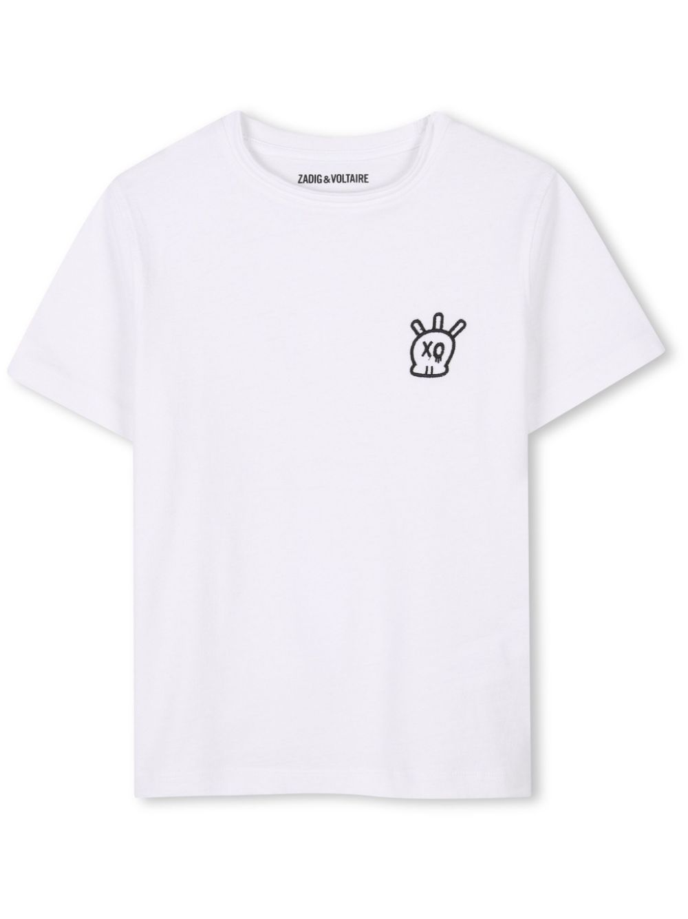 Zadig & Voltaire Kids logo-print T-shirt - White