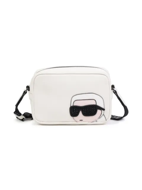 Karl Lagerfeld Kids sac à bandoulière à appliqué Ikon Karl