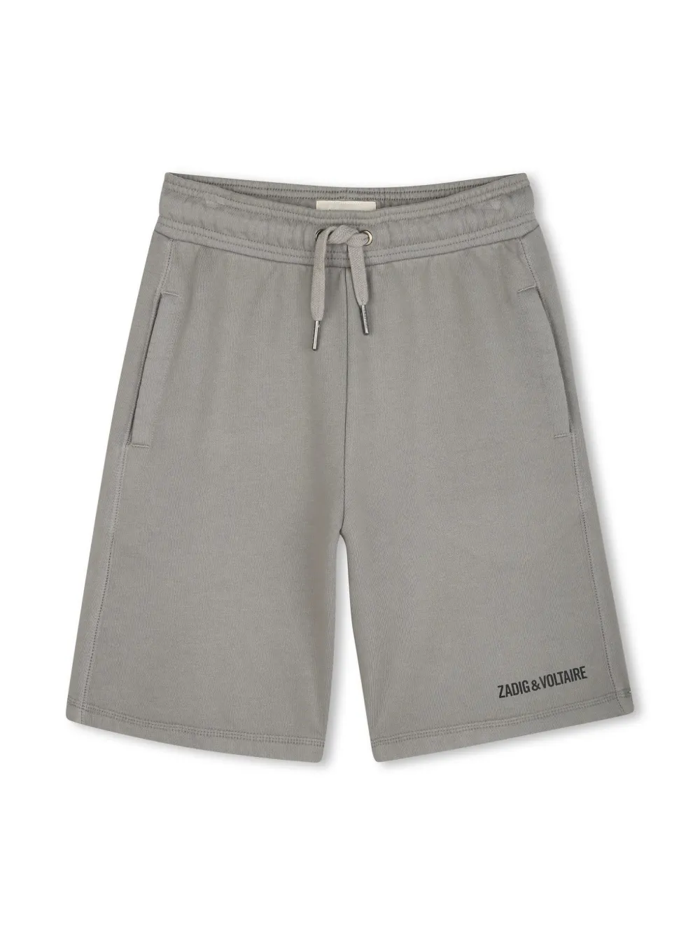 Zadig & Voltaire Kids Shorts met logoprint Grijs