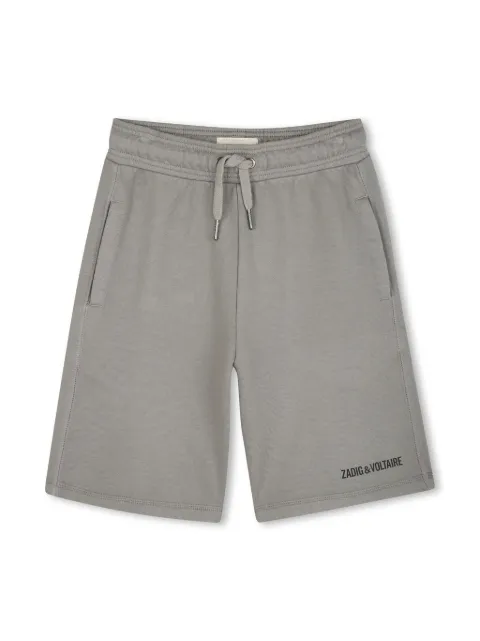 Zadig & Voltaire Kids logo-print shorts 