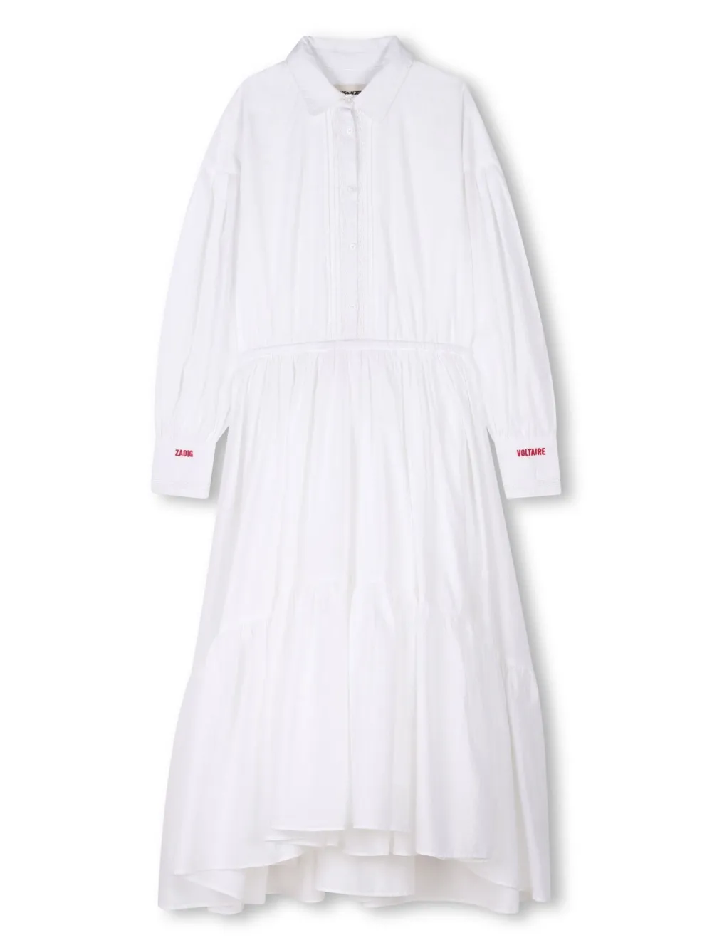 Image 1 of Zadig & Voltaire Kids pleated midi dress