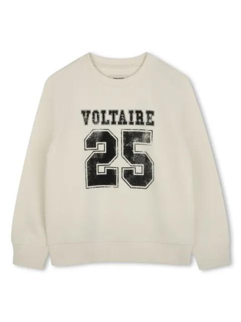 Zadig & Voltaire Kids Sweater met logoprint