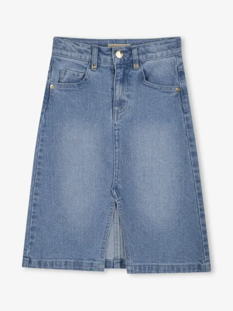 Michael Kors Kids denim maxi skirt